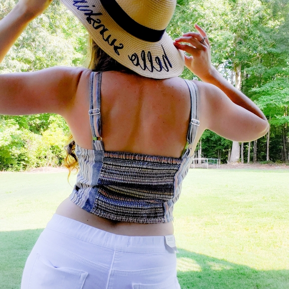 Stripe crop top - Picture 3 of 3